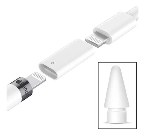 Adaptador Carga Para Apple Pencil 1 Hembra Cable