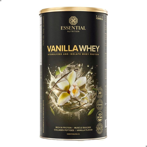 Vanilla Whey Protein 750g Essential Nutrition