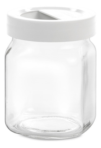 Primizie Practica Contenedor De Vidrio De 1 Litro Italiano Color Transparente