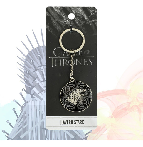 Geek Industry Llavero - Stark - Game Of Thrones