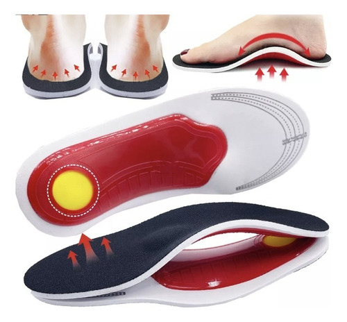 Plantilla Espolón Fascitis Plantar Arco Pie Plano Zapatos