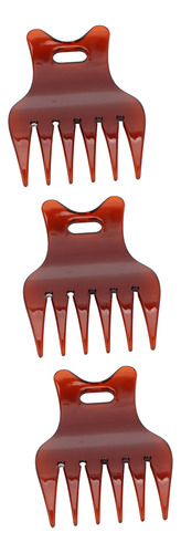 Peine De Aceite Para Cabello, 3 Piezas, Dientes Anchos, Dien