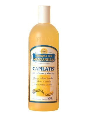 Shampoo Manzanilla C/ Colágeno Y Elastina - Capilatis - 6un