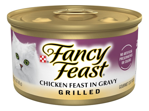 Comida Para Gatos Húmeda En Salsa Enlatada 85 G