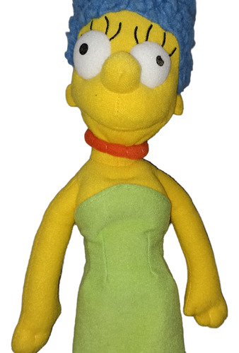 Marge Simpson Peluche De 36 Cm Usado Amarillo (Usado)