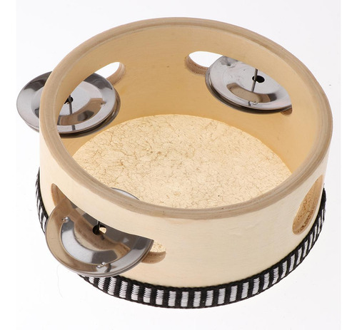 Tambor De Tambor Musical De 4 Pulgadas Con Percusión Forma
