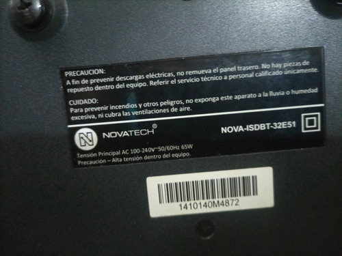 Televisor De 32 Pulgadas Tda Para Repuesto O Reparar. (Usado)