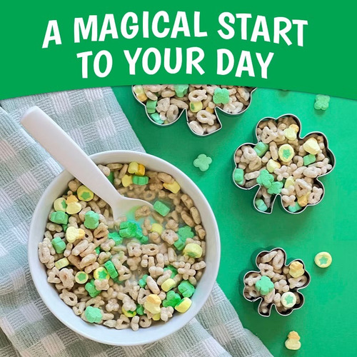 Cereal Lucky Charms Saint Patricks Family Size Importado