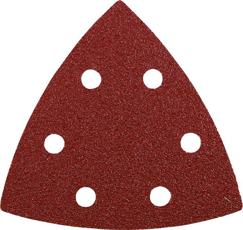 Pack 5 Lijas C/abrojo Madera Metal Triangulo Kwb Grano 240