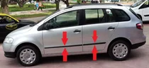 Comprar Vw Fox 5p. 2004 \u002F 2009 Baguetas De Puertas Molduras 4 Piezas Walrod306