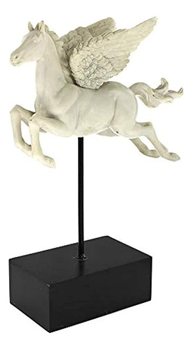 Diseño Toscano Jq8774 Pegaso El Caballo De La Mitología Grie