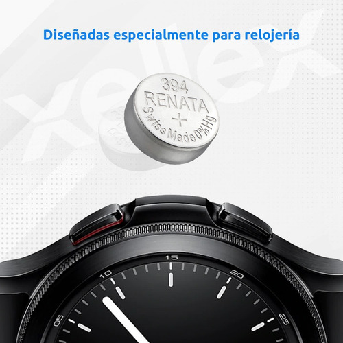 Imagen 3 de 8 de 5 X Pilas Renata 394 Sr936sw Original Suiza Blister Cerrad