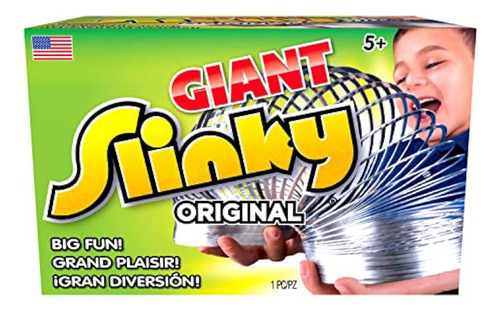 Just Play - Slinky Original Gigante, Resorte Que