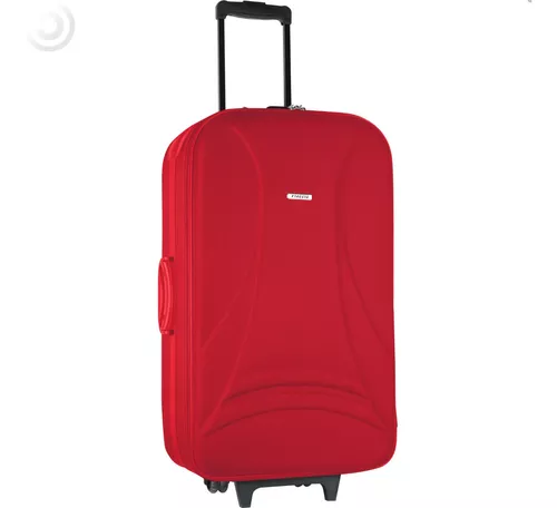 KIT Mala Viagem Pequena com Mochila Escolar - Vermelho