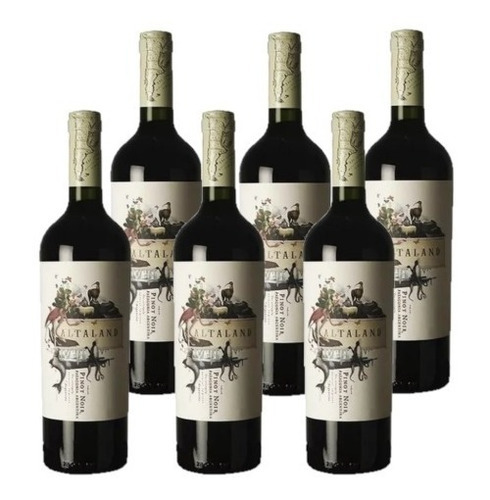 Vino Altaland Pinot Noir Caja X 6 X 750ml