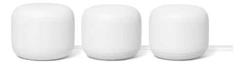 Google Nest Wifi Router Pack Con 03 Unidades Mesh Ac2200