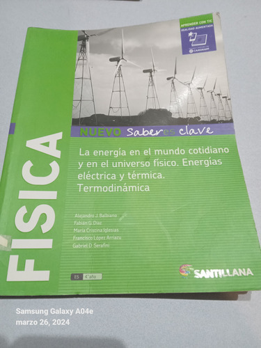 Linda Física Es 4 Año La Energía En El Mundo Cotidiano Y En 