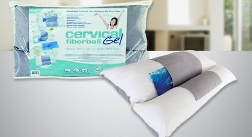 Almohada Cervical Gel Frio/calor Fiberball