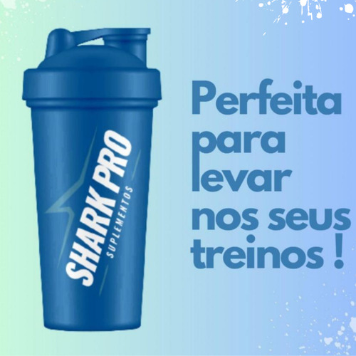 Whey Protein 907g + Bcaa 30 Cap + Coqueteleira 600ml - Shark