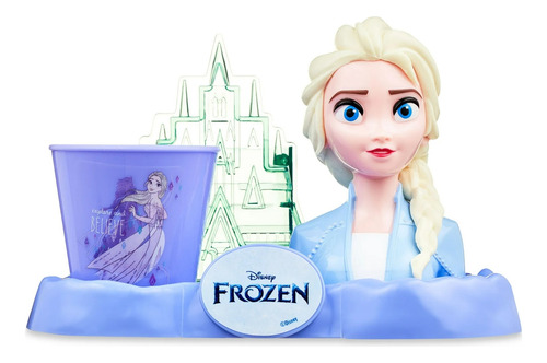Frozen Set 3pz Gran Sonrisa, Cepillo Dientes Soporte Y Vaso