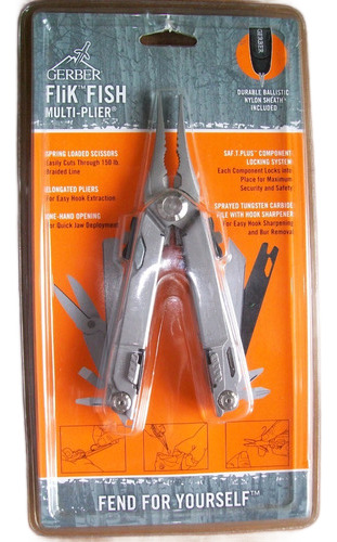 Multiherramienta Pesca Gerber Flik Fish Multi-plier Multiuso