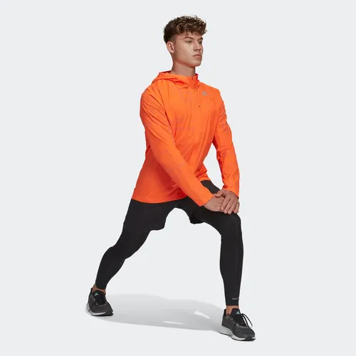 Campera Reflectante Own The Run Naranja adidas