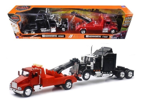 Grua Kenworth T 300, Cabina Kenworth W900 New 1:43