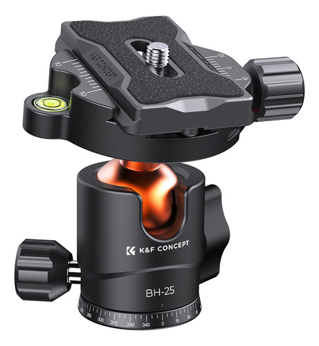 Adaptador De Montagem Em Tripé Kandf Concept Kf-25 Ballhead