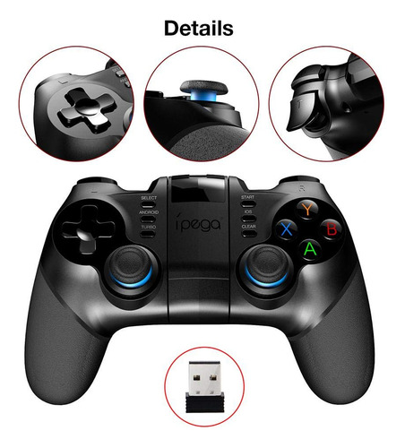 Controlador De Juegos Inalámbrico Ipega-pg-9156 Para Samsung