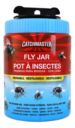 Catchmaster Trampas Reutilizables Para Moscas Al Aire Libre,