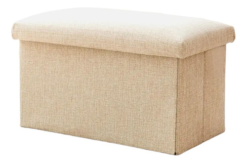 Banqueta Baul Puff Organizador Beige 49x30 Sofa Puff Asiento Plegable Taburete Organizador Puff Plegable Asiento Qatarshop Silla Puff Plegable Organizador Sillon 