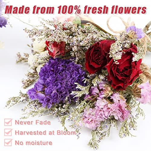 Paquete De 10 Ramos De Flores Secas