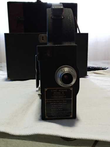Camara Kodak Modelo E  16mm Cine Año 1937 /1946