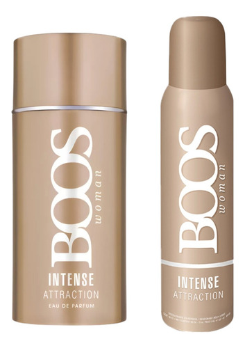 Combo Perfume Mujer Edt Boos Intense Attration + Desodorante