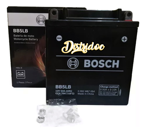 Bateria Bosch 12n5-3b Bb5lb Para Yamaha Crypton T105