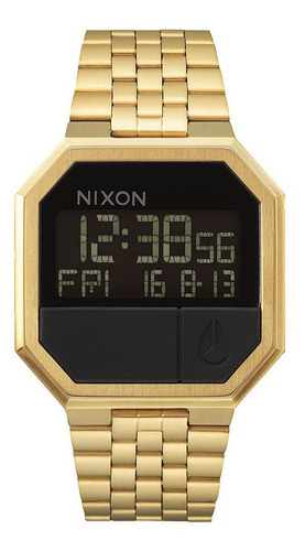 Reloj Nixon Hombre Dorado Re Run Ss A158502