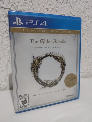 Jogo The Elder Scrolls Online Ps4 Midia Física R$25 (Usado)