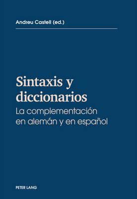 Libro Sintaxis Y Diccionarios - Andreu Castell