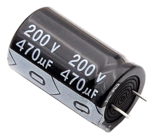 Capacitor Electrolitico 470uf 200v 85°c 18x35mm