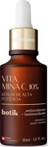 Botik - Vitamina C 10% - Sérum De Alta Potência