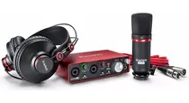 Comprar Focusrite Scarlett 2i2 Studio Pack 3rd Kit De Grabación