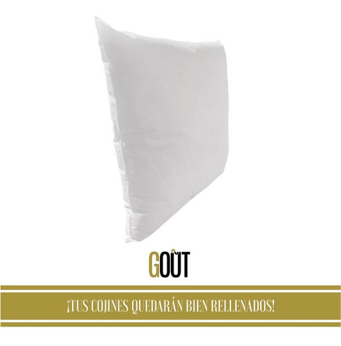 Imagen 4 de 7 de 2 Rellenos Premium Para Cojín Decorativo 60x60 Cm Marca Goût