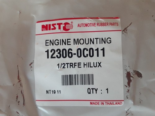 Bases De Motor Fortuner Hilux Kavak Hilux 2.7