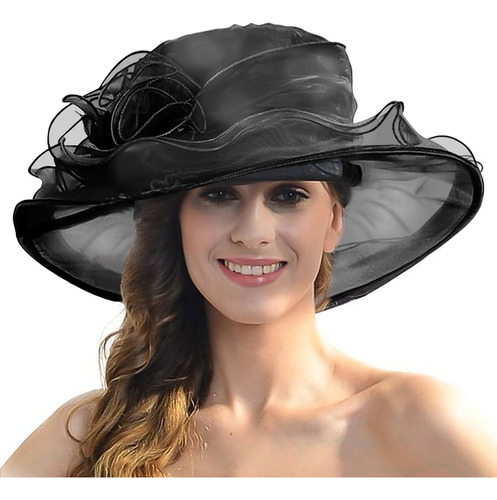Sombrero Para El Sol Para Mujer, Sombreros De Boda De Ala An