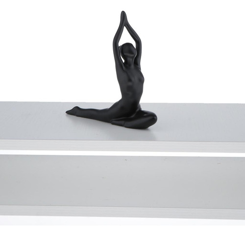 Juego De 2 Estatuas De Yoga Para El Hogar, Escultura
