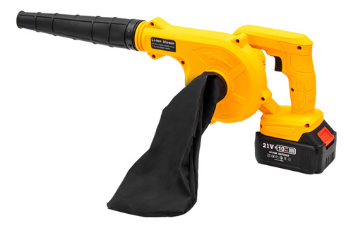 Soplador Eléctrico De Litio Recargable De 21 V, 3000 Mah De