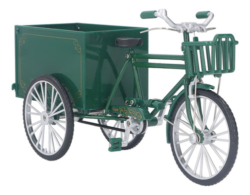 Accesorios De Estantería De Aleación Vintage Para Triciclo,