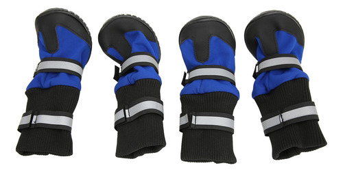 Botas Para Perros, Impermeables, Reflectantes Y Transpirable