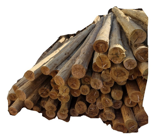 Tirante Eucalipto Postes Ø 11-13 Cm X Metro L Palos Madera