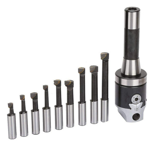 Jogo Boring R8 Drilling Heads De 2 Polegadas .